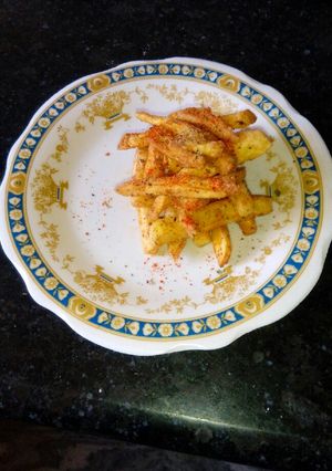 A picture of Masala French fries.