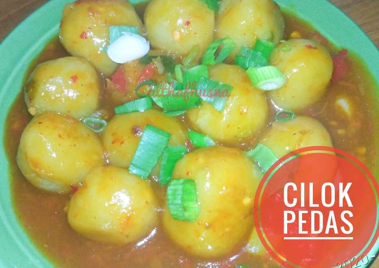 Resep 62. Cilok pedas yang Lezat