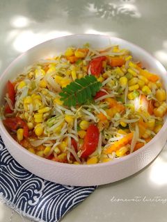 Foto resep Tumis Kecambah Pelangi