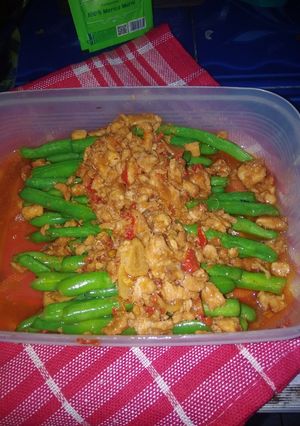 Foto resep Tumis buncis ayam