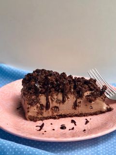 Una foto de Pastel helado crocante de Nutella