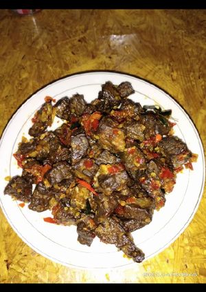 Foto resep Paru rica pedas