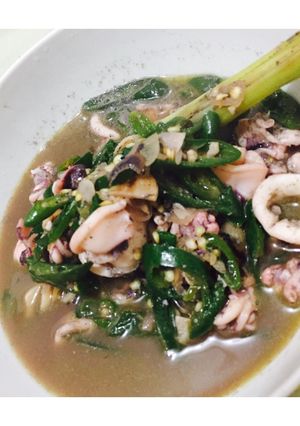 Foto resep Cumi cabai Hijau