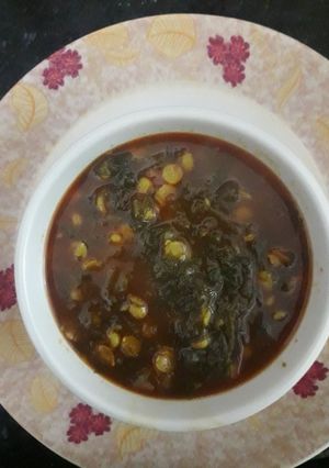चना दाल पालक सवा भाजी सब्जी (Chana dal palak sava bhaji sabzi recipe in hindi) रेसिपी मुख्य फोटो