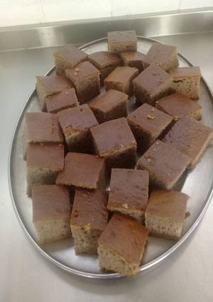 A picture of Banana cake #Health bakingcontest#.