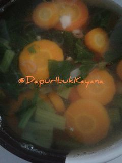 Foto resep 54 Sop Wortel Sawi Hijau