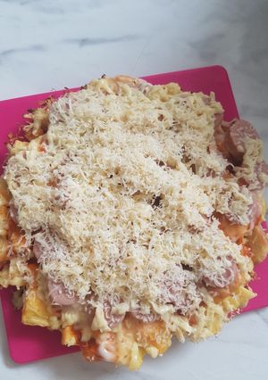 Foto resep Pizza teflon roti tawar (rasanya mirip pizza hut)