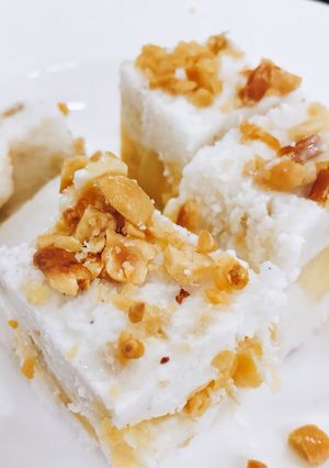 Hình của món Kem chuối nước dừa.