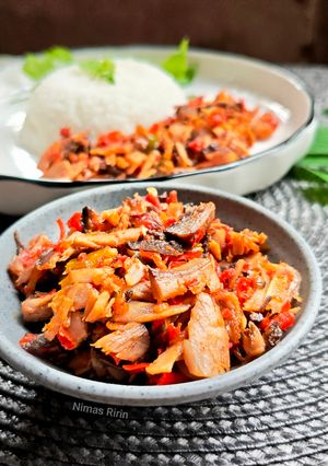 Foto resep Tongkol Suwir Pedas