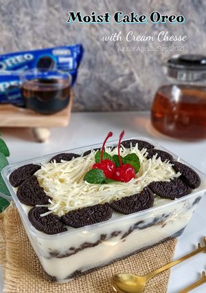 Foto resep Moist Cake Orea with Cream Chesse