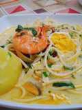 Chupe de camarones