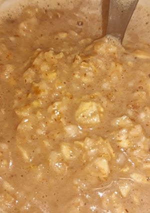 Una foto de Porridge de avena post-entreno