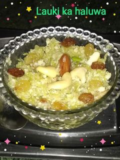 लौकी का हलवा (lauki ka halwa recipe in Hindi) रेसिपी मुख्य फोटो
