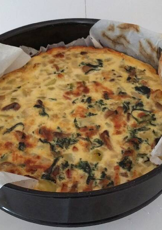 Una foto de Nuestra quiche