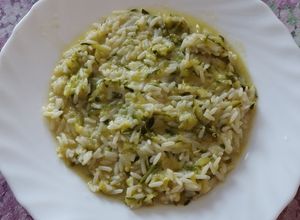 Foto di Risotto zucchine e philadelphia