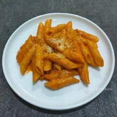 A picture of Creamy Gochujang Pasta.