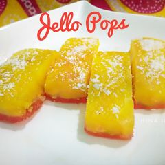 A picture of Jello pops.