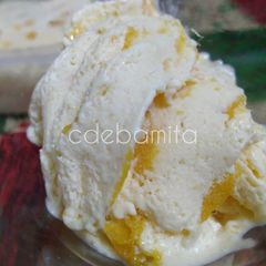 A picture of Mango Ice-cream without sugar.