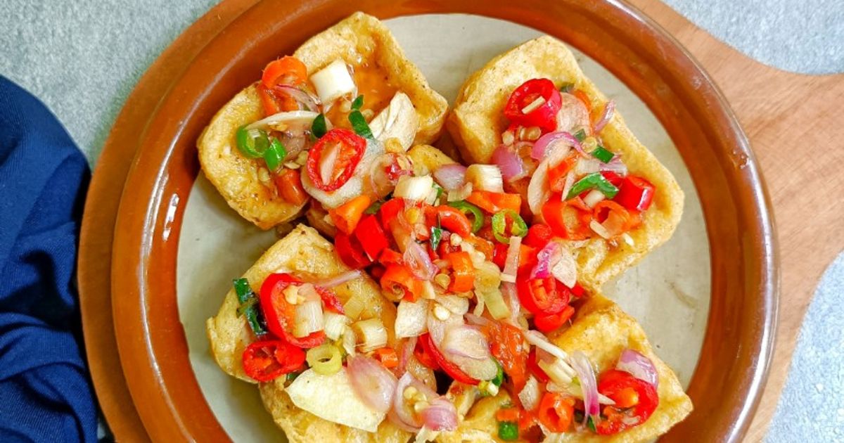 Tahu Goreng Sambal Matah