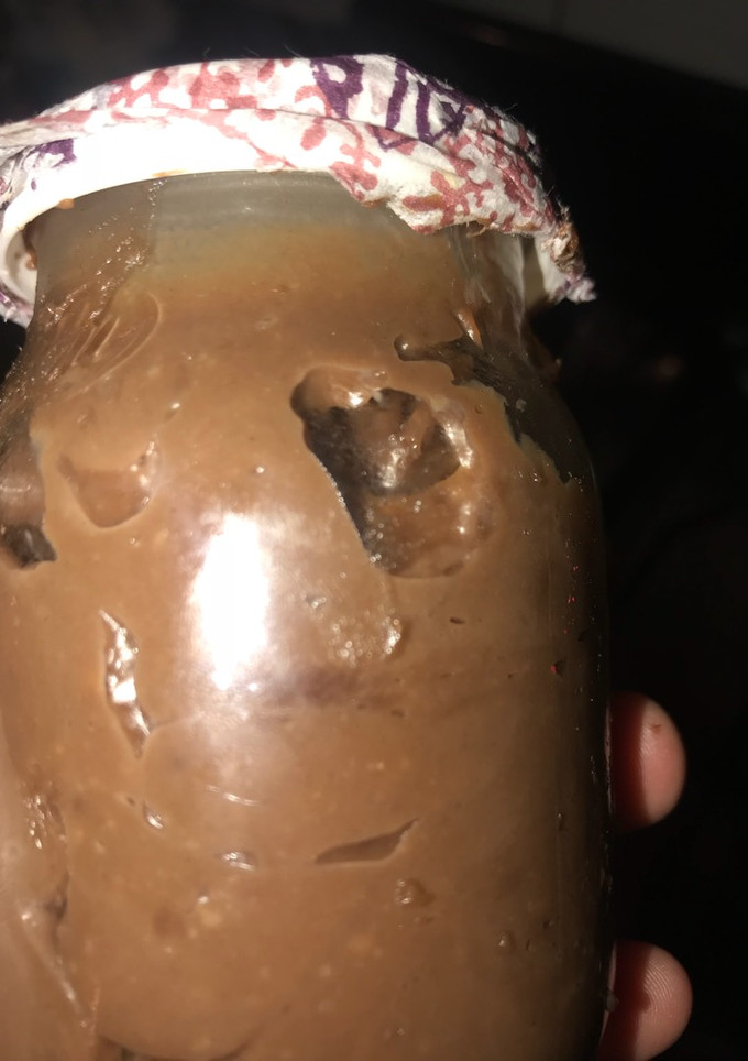 Una foto de Postre en menos de 5 minutos de nutella, o relleno de torta