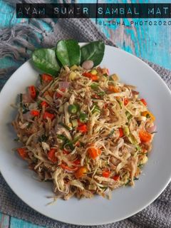 Foto resep Ayam Suwir Sambal Matah