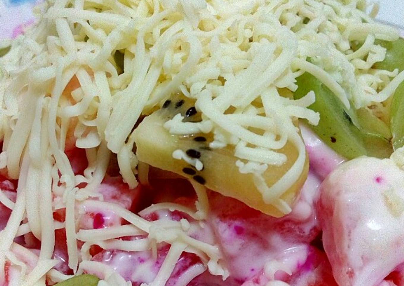 Salad buah buat buka puasa😁