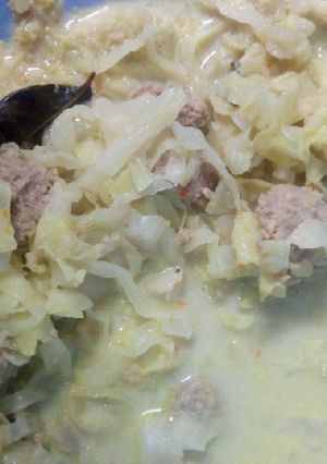 Foto resep Bakso kol kuah santan