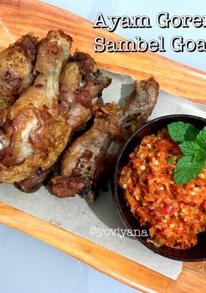 Foto resep Ayam Goreng Sambel Goang
