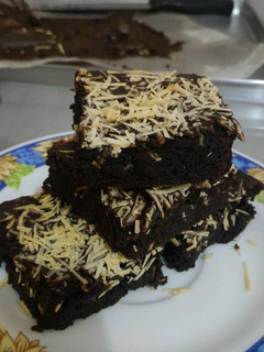 Foto resep Brownies coklat panggang no mixer