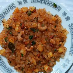 A picture of Sabudana Khichdi — a Comforting Fasting Delight.