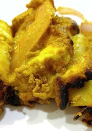 A picture of Hide and cheese Tikka.