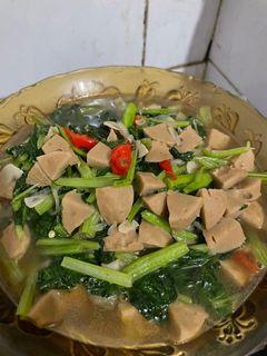 Foto resep Tumis sawi bakso ala anik