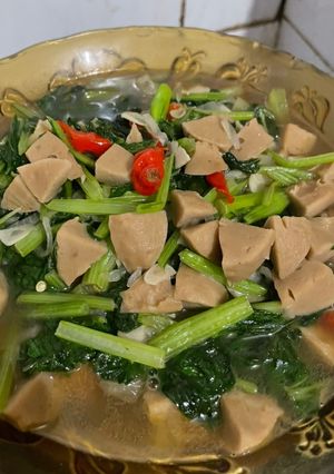 Foto resep Tumis sawi bakso ala anik