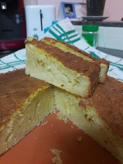 Una foto de Tarta fácil de leche