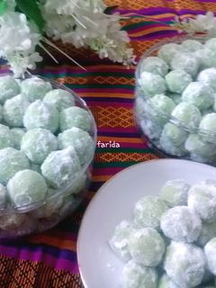 Foto resep Putri Salju Keju Pandan