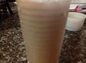 Una foto de Licuado de chocolate