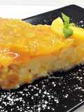 Torta goduriosa alle pesche