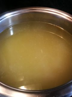 Una foto de Caldo casero a lo pobre