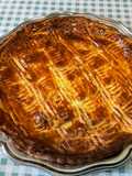 Galette façon franc comtoise à la pistache