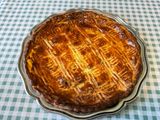Galette façon franc comtoise à la pistache