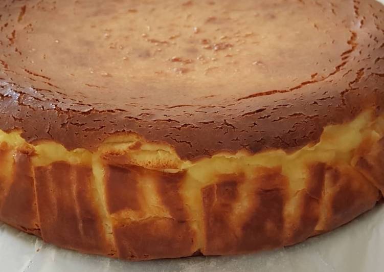 How to Prepare Perfect Burnt Cheese Cake