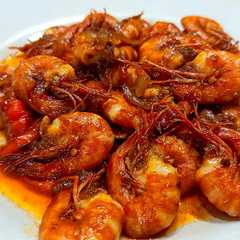 Resep Masak Udang Sederhana Pedas Manis Gurih-レシピのメイン写真