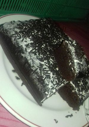 Foto resep Cake cokelat kukus (tanpa telur)