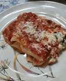 Lasaña de espinacas con masa