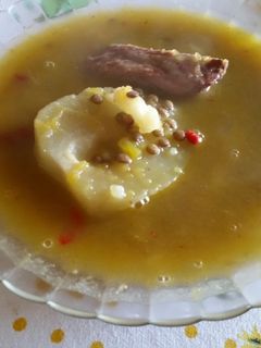 Una foto de Potaje de Lentejas