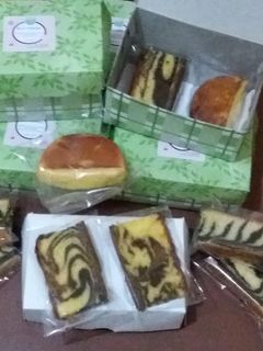 Foto resep Zebra/marmer butter cake