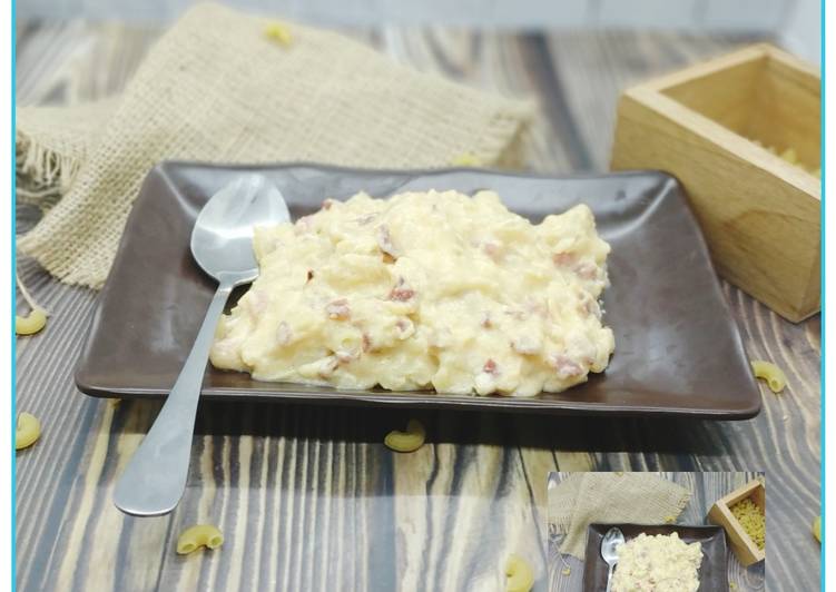 step by step Memasak Mac and cheese 🧀 Jadi, Lezat Sekali