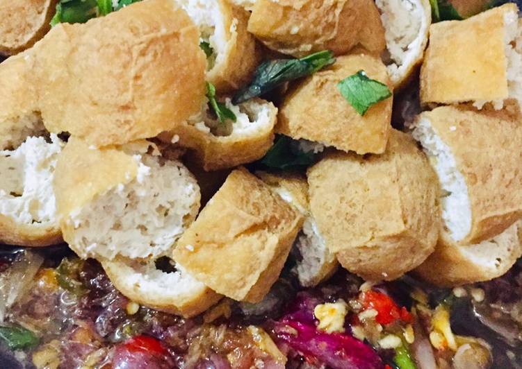 Cara Membuat Tahu Gejrot Ekonomis