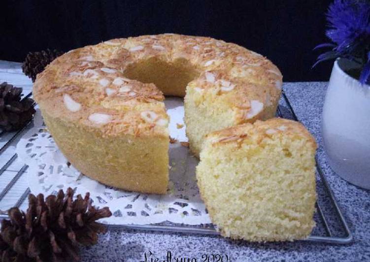 Langkah Mudah untuk mengolah Almond Cheese Cake Anti Gagal