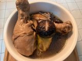 กะหล่ำปลีตุ๋น ใส่ไก่ + เห็ดหอม